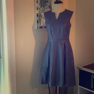SZ 2 Limited PU Leather Dusty Violet Midi Dress